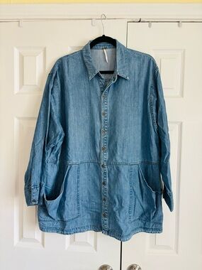 Free People Denim Shirt